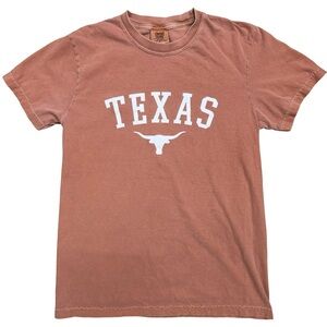 Texas Longhorns faded orange comfort colors t-shirt size small